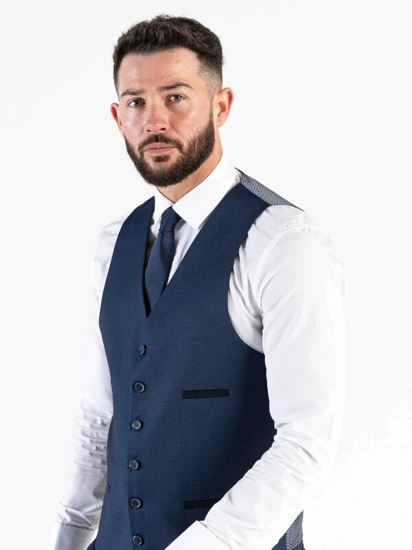 V2 Classic Oliver - Royal Blue Three Piece Suit