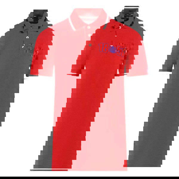 Aquascutum Mens London 1851 Polo Shirt - Red