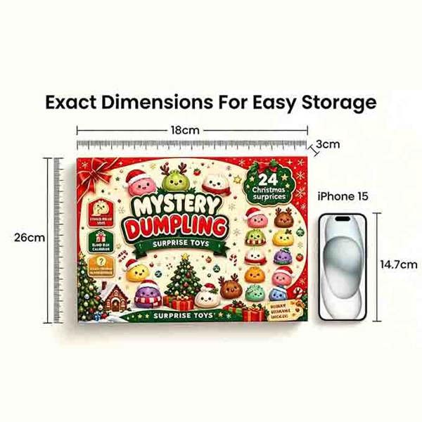 Leaper Dumpling Squishy Christmas Advent Calendar