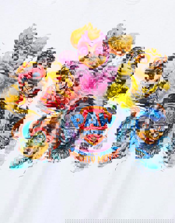 Paw Patrol Unisex Kids White Mighty Movie Short Sleeved T-Shirt