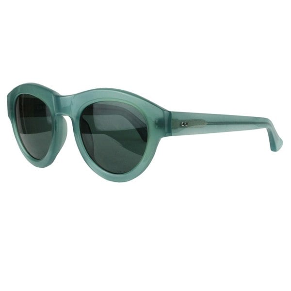 Dries Van Noten blue tone sunglasses with grey tone lenses