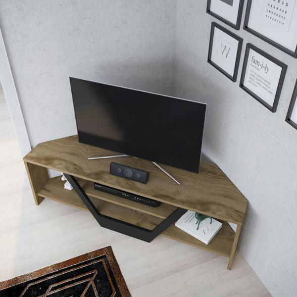 Decorotika Sares Modern Tv Stand TV Cabinet for TV's up to 55"