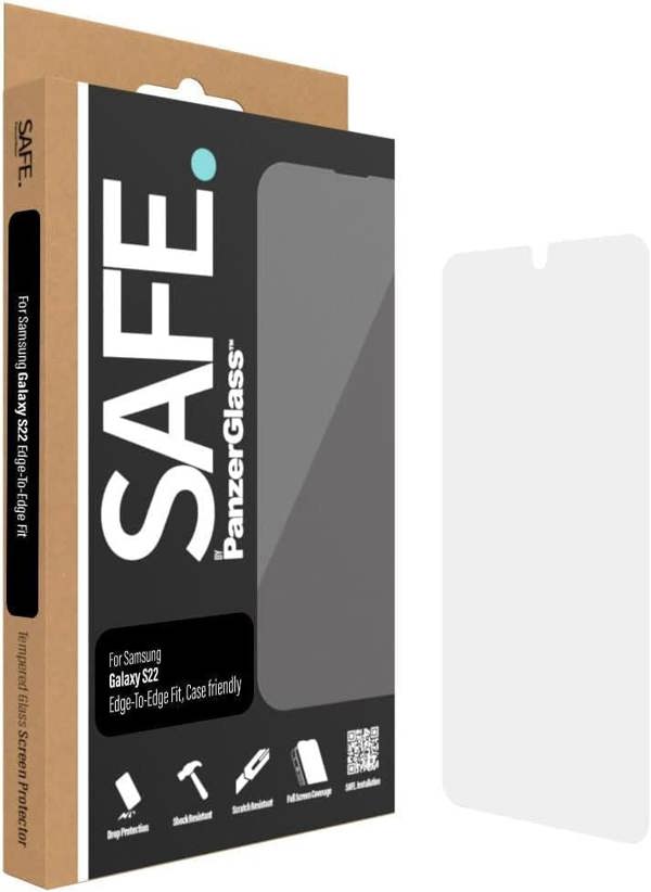 PanzerGlass Panzer Glass Safe Ultra Wide Fit Screen Protector for Samsung Galaxy S22/S23 5G 6.1" - SAFE95097