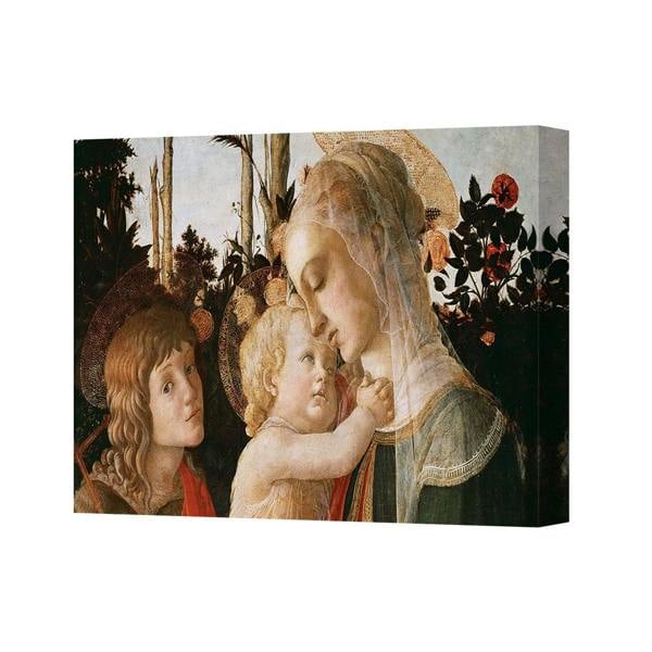 Benjamin Tate Design Madonna And Child Renaissance Canvas Print Religious Wall Art Decor