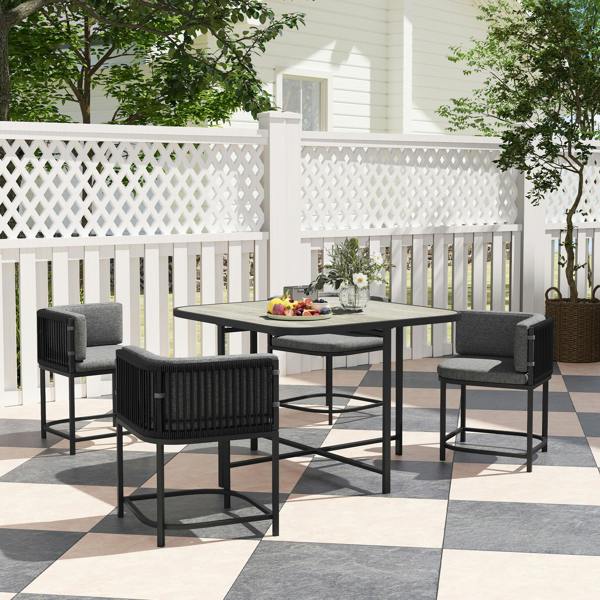 Rattan Dining Set