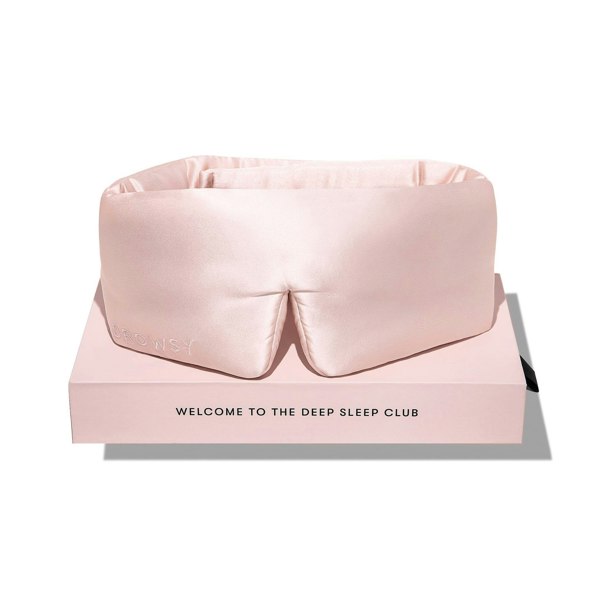 Drowsy Sleep Co Silk Sleep Mask - Sunset Pink