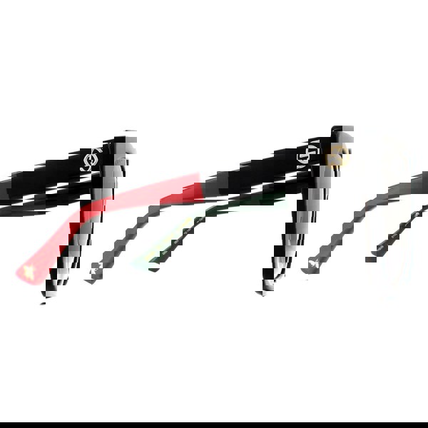 Gucci Sunglasses GG0163SN 003 Black with Red and Green Brown Gradient