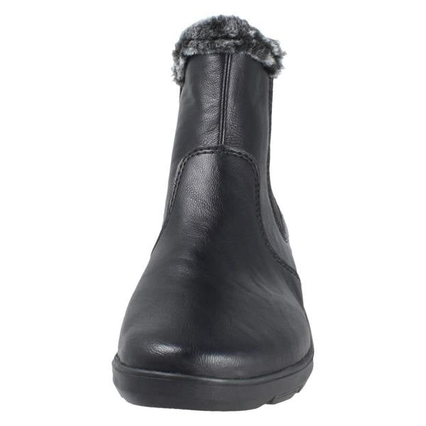 Rieker Ladies Rieker-Tex Warm Lined Faux Fur Chelsea Boots Z0061
