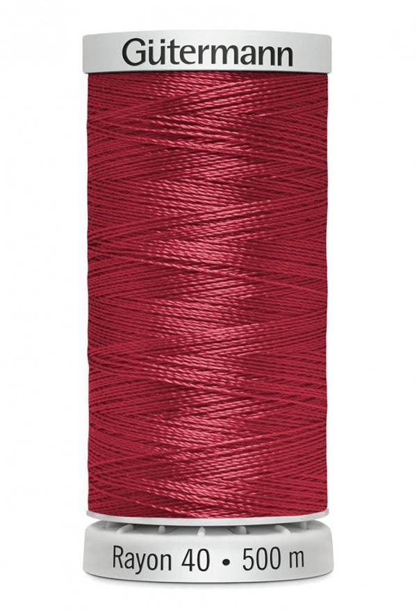Gutermann No 40 Sulky Rayon Embroidery Thread 500m Rayon Thread Suitable For Embroidery