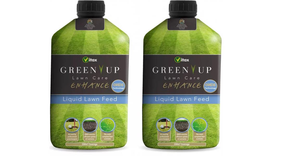 Vitax Green Up Lawn Care Enhance Liquid Lawn Feed - 1L - 200m2