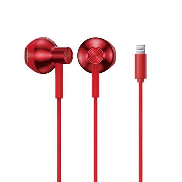 iGear Lightning Metallic Handsfree - W52L Red