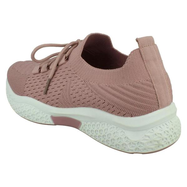 Spot On Ladies Spot On Lace Up Trainers F7200