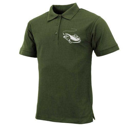 Mens Carp Fish Polo