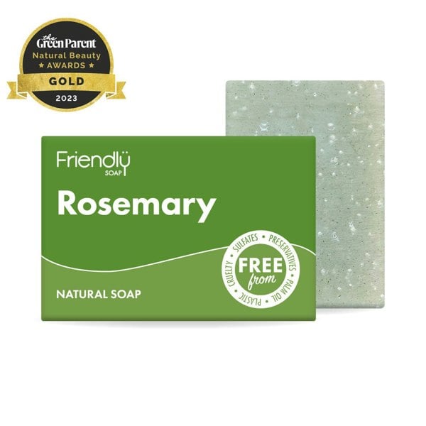 Rosemary Soap Bar with packaging