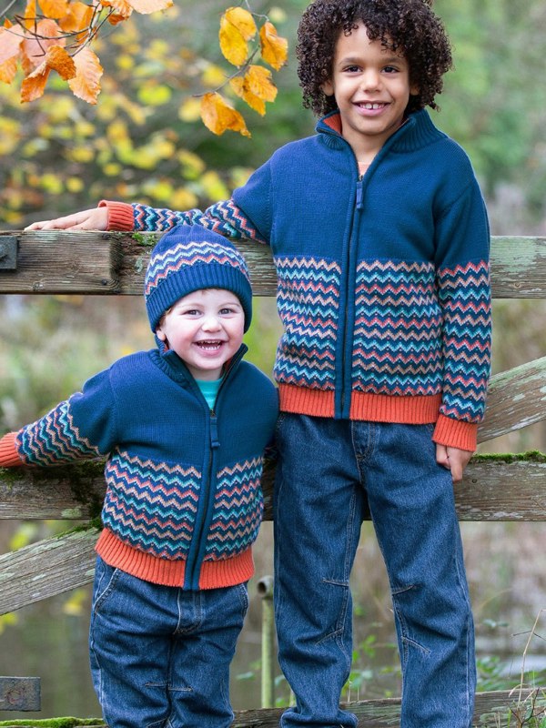 Kite Boys Organic Hygge Jacket Zigzag