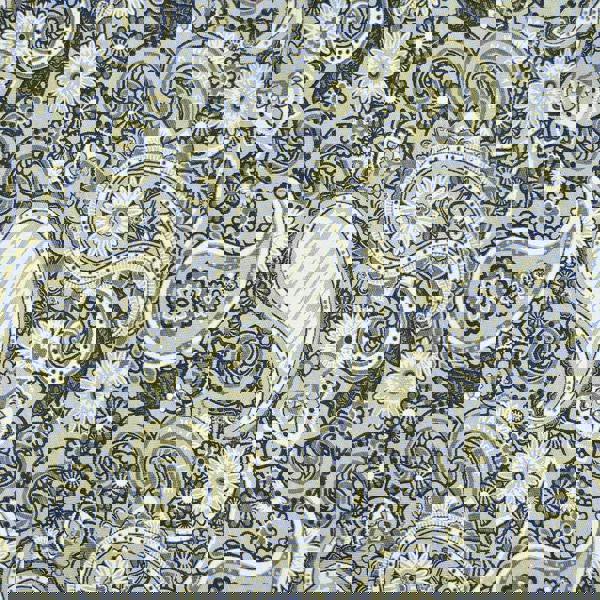 Lambretta Mens Classic Paisley Print Mod Retro Ska Casual Polo