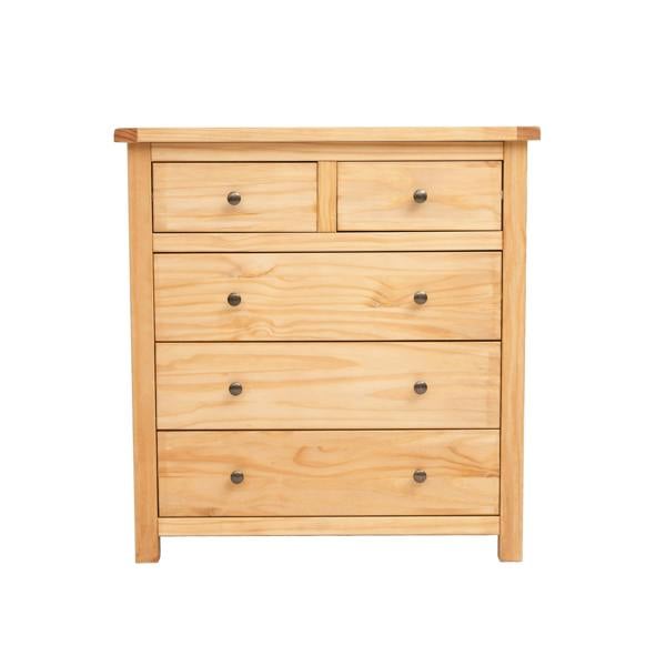 Lugo 4 Drawer Chest of Drawers Brass Knob