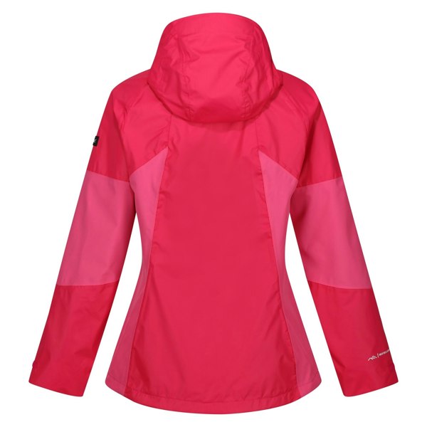 Regatta Women's Highton V Stretch Waterproof Jacket - Pink Potion/Flamingo Pink