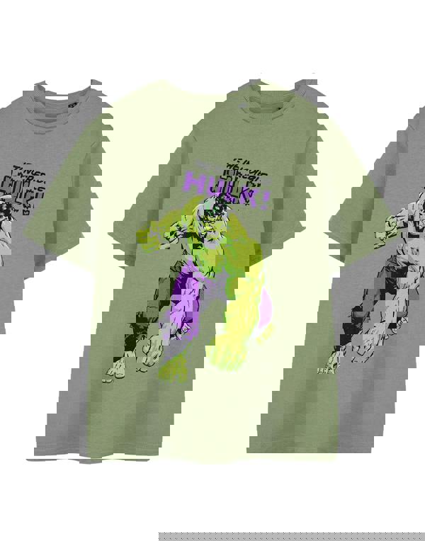 Marvel Boys Green Green Short Sleeved T-Shirt