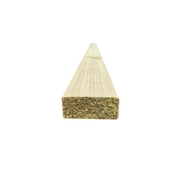Snowdon Timber Treated 2x1" Eased Edge Batten (T) 19mm (W) 45mm (L) 1.8m - Pack of 10