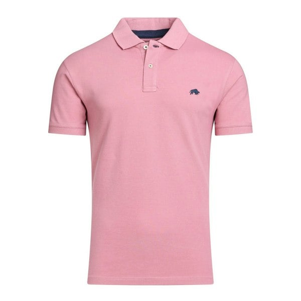 Raging Bull Mens Classic Organic Polo Shirt - Rose