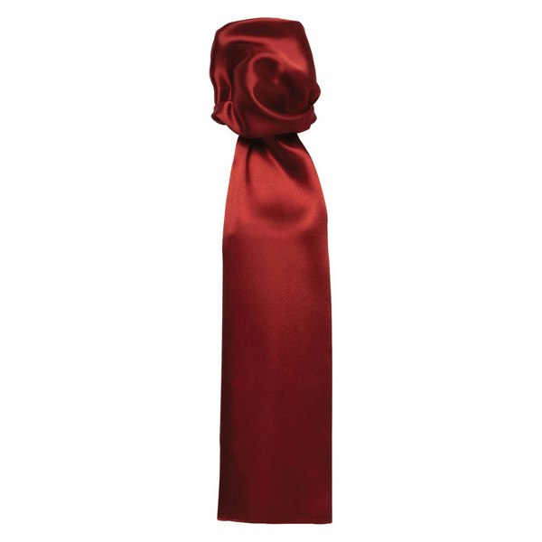 Premier Colours Plain Scarf - Burgundy