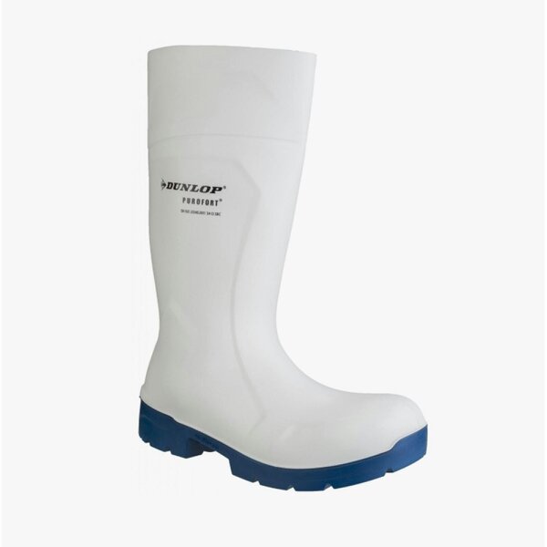 Dunlop FOOD PRO Safety Wellington Boots   in  White