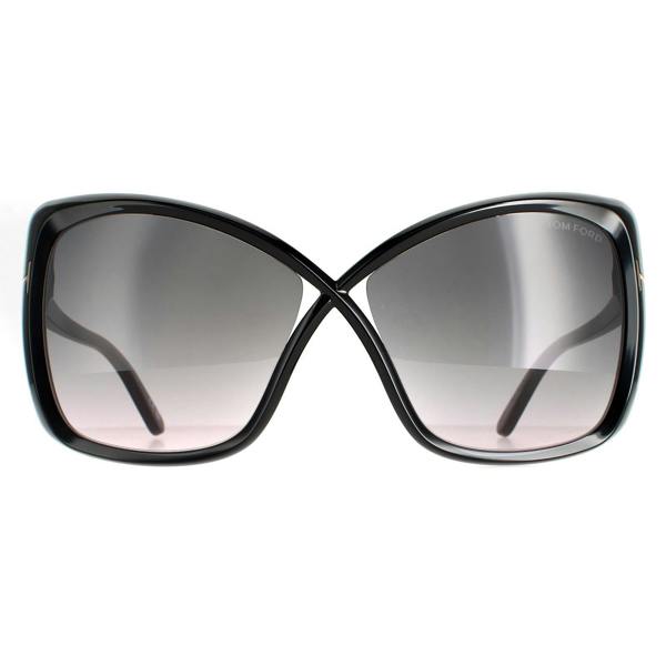 Tom Ford Sunglasses FT0943 Jasmin 01B Shiny Black Smoke Gradient