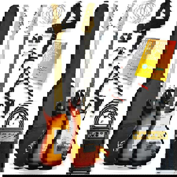 3rd Avenue Full Size Electric Pack Electric Guitars#Colour_Sunburst