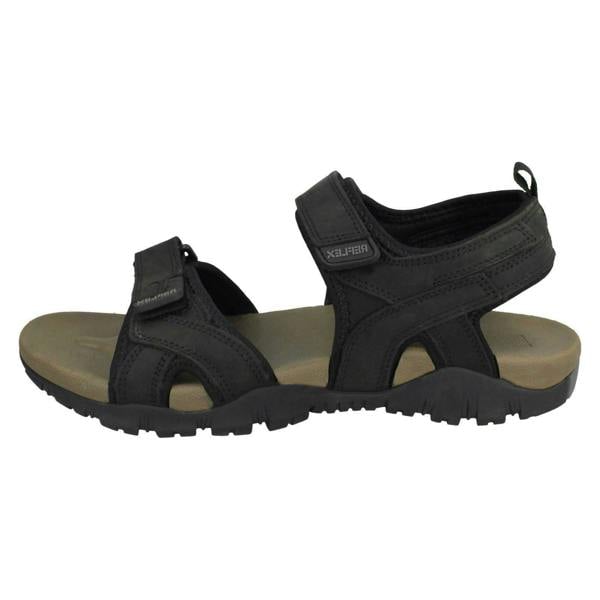 Reflex Mens Reflex Flat Hook & Loop Sandals