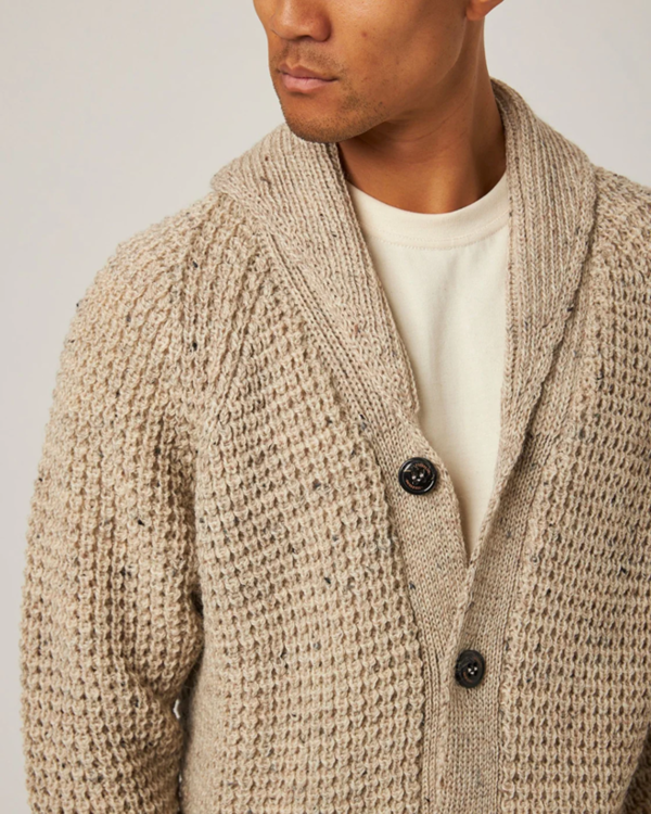 Peregrine  Waffle Shawl Cardigan