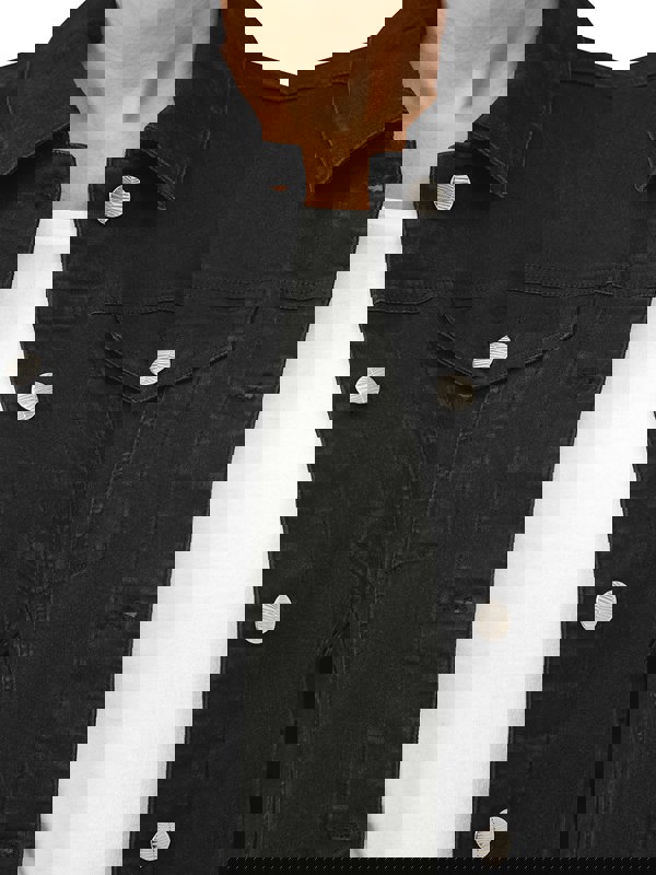 PennyPlain Denim Style Jacket - Black Wash