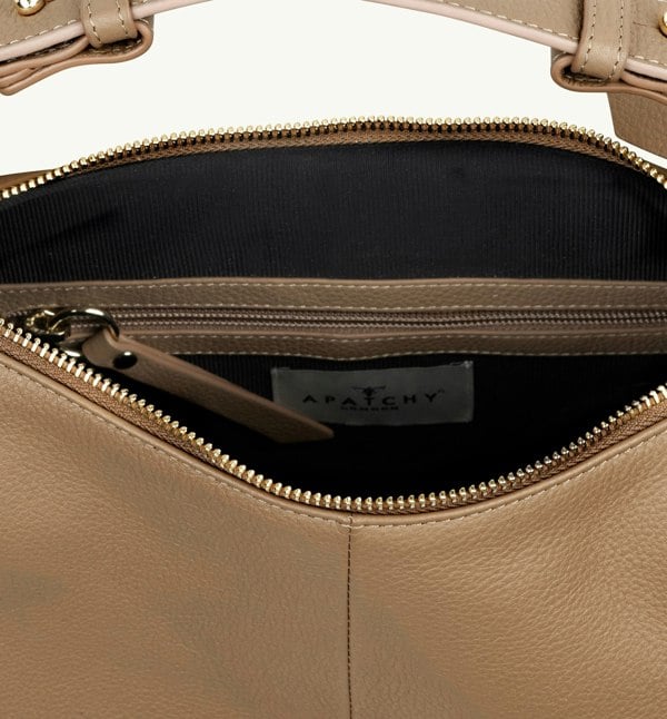 Apatchy London The Charlie Camel Leather Bag