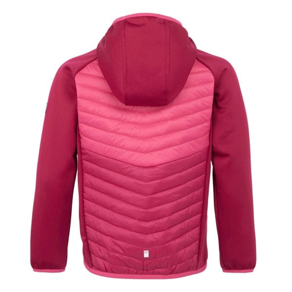 Regatta Girls Kielder VIII Hybrid Jacket - Deep Pink/Hot Pink