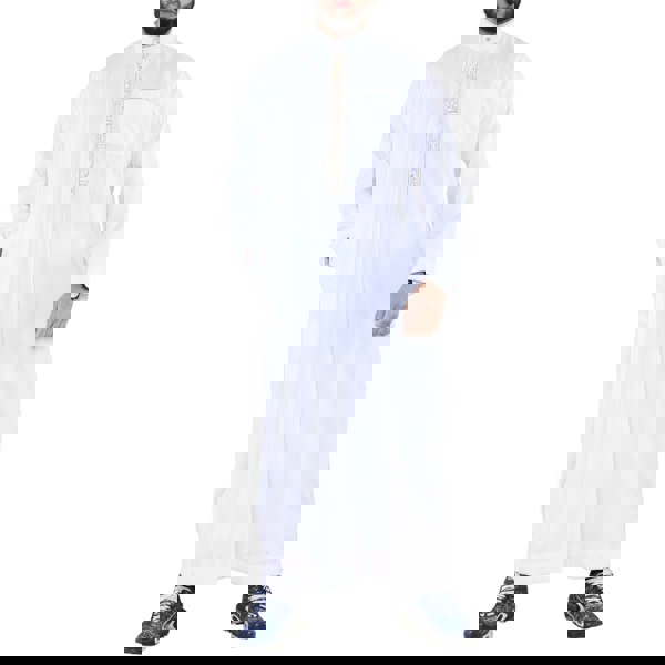 103_thobe_White_L - 56, 103_thobe_White_M - 54, 103_thobe_White_S - 52, 103_thobe_White_XL - 58, 103_thobe_White_XXL - 60