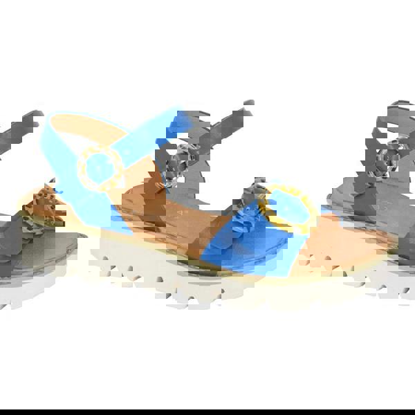 Cipriata Cipriata MIMI Womens Ankle Strap Sandals Blue