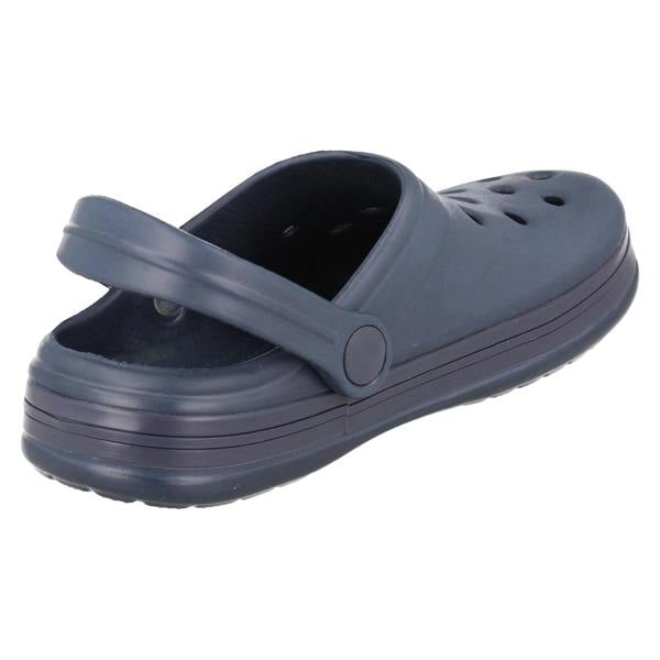 Spot On Childrens Unisex Spot On Slingback Clogs X3021