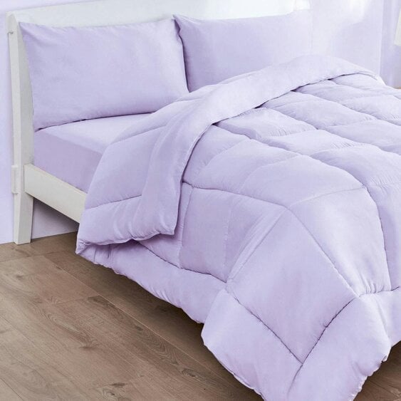 Scotts of Stow All-in-One Coverless Duvet and Bedding Bundle 4.5 Tog - Lavender