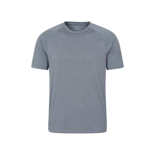 Mountain Warehouse Mens Agra Melange T-Shirt - Navy - 