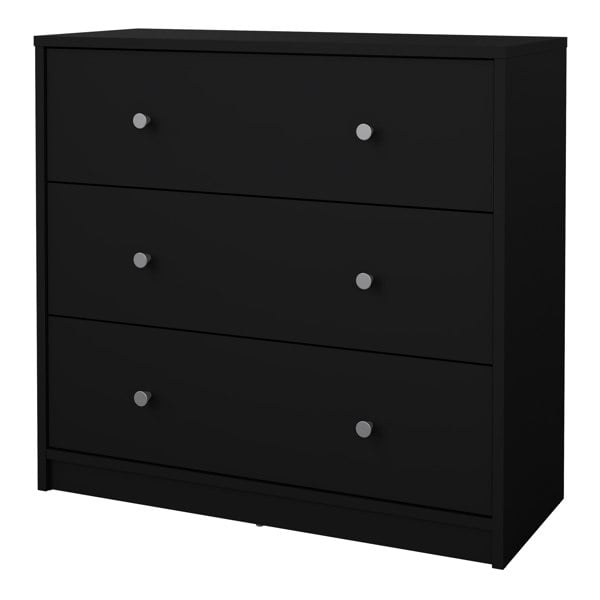 Furniture To Go May Chest of 3 Drawers in Black