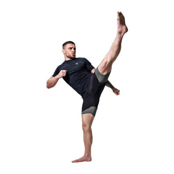 RDX Sports MMA SHORTS T16 BLACK/GREY