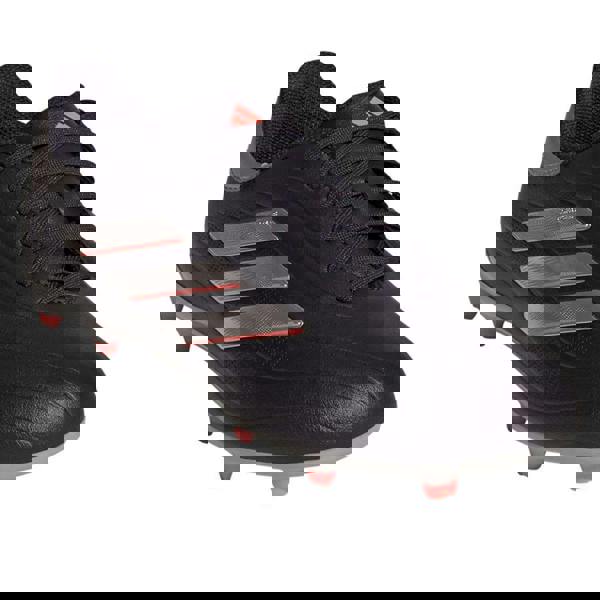 Adidas Childrens/Kids Copa Pure 2 League Synthetic Leather Firm Ground Football Boots - Aurora Black/Platinum Metallic/Turbo