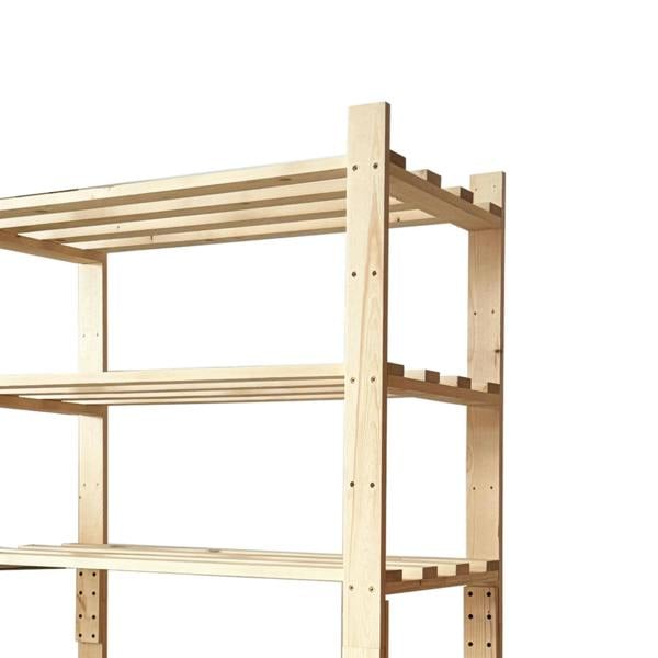 Core Products 5-Shelf Freestanding Storage Rack Unit, Heavy-Duty