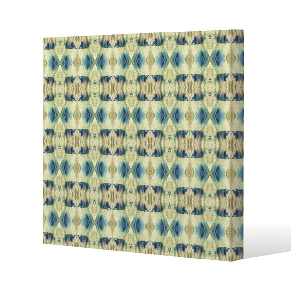 Benjamin Tate Design Psychedelic Geometric Pattern (Canvas Print)