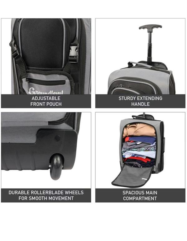 Groundlevel Airline Approved Under Seat Cabin Bag