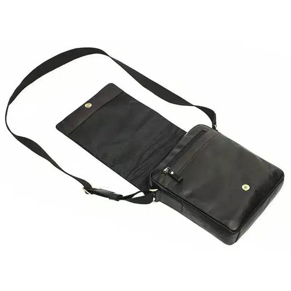 PRIMEHIDE Leather Crossbody Messenger Bag - Vito Tuscan