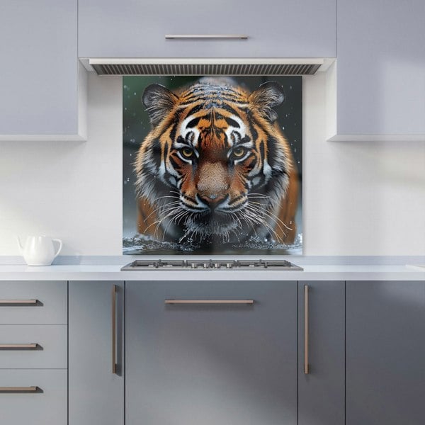 Warren Reed Tiger Glass Kitchen Splashback - 00009