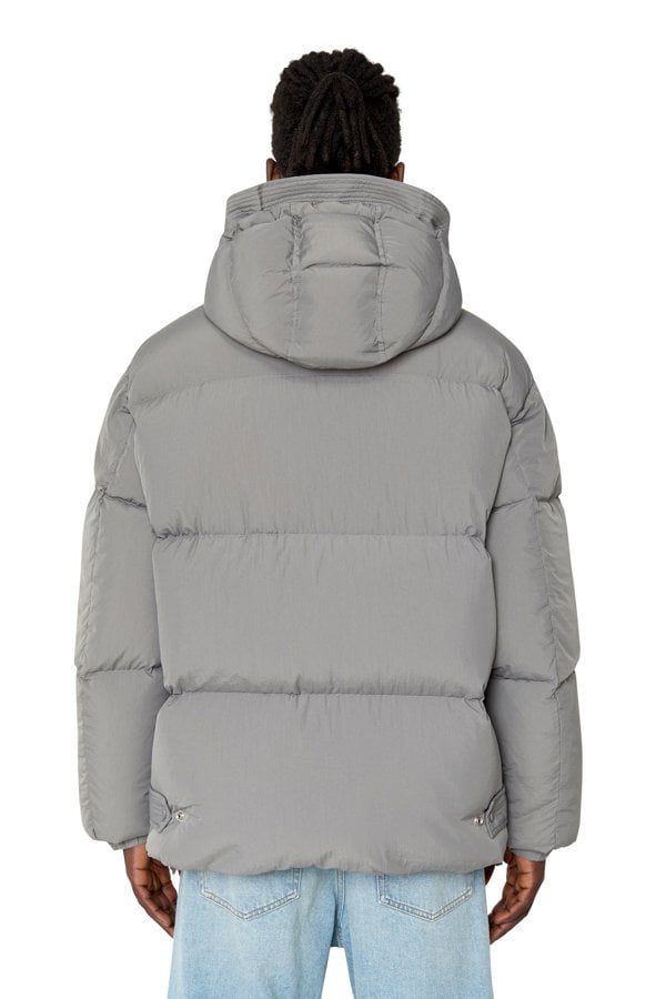 Diesel W-Rolf-Nw Winter Puffer Jacket - Grey