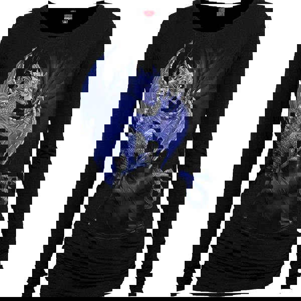 POCKET DRAGON - Baggy Top Black