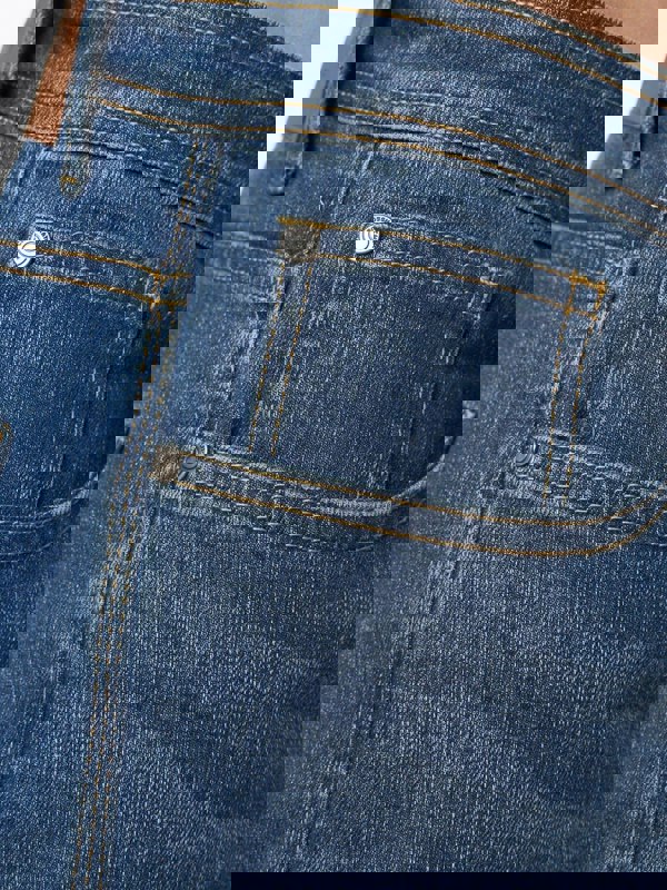 Crosshatch Arles Slim Fit Jeans Stone Wash